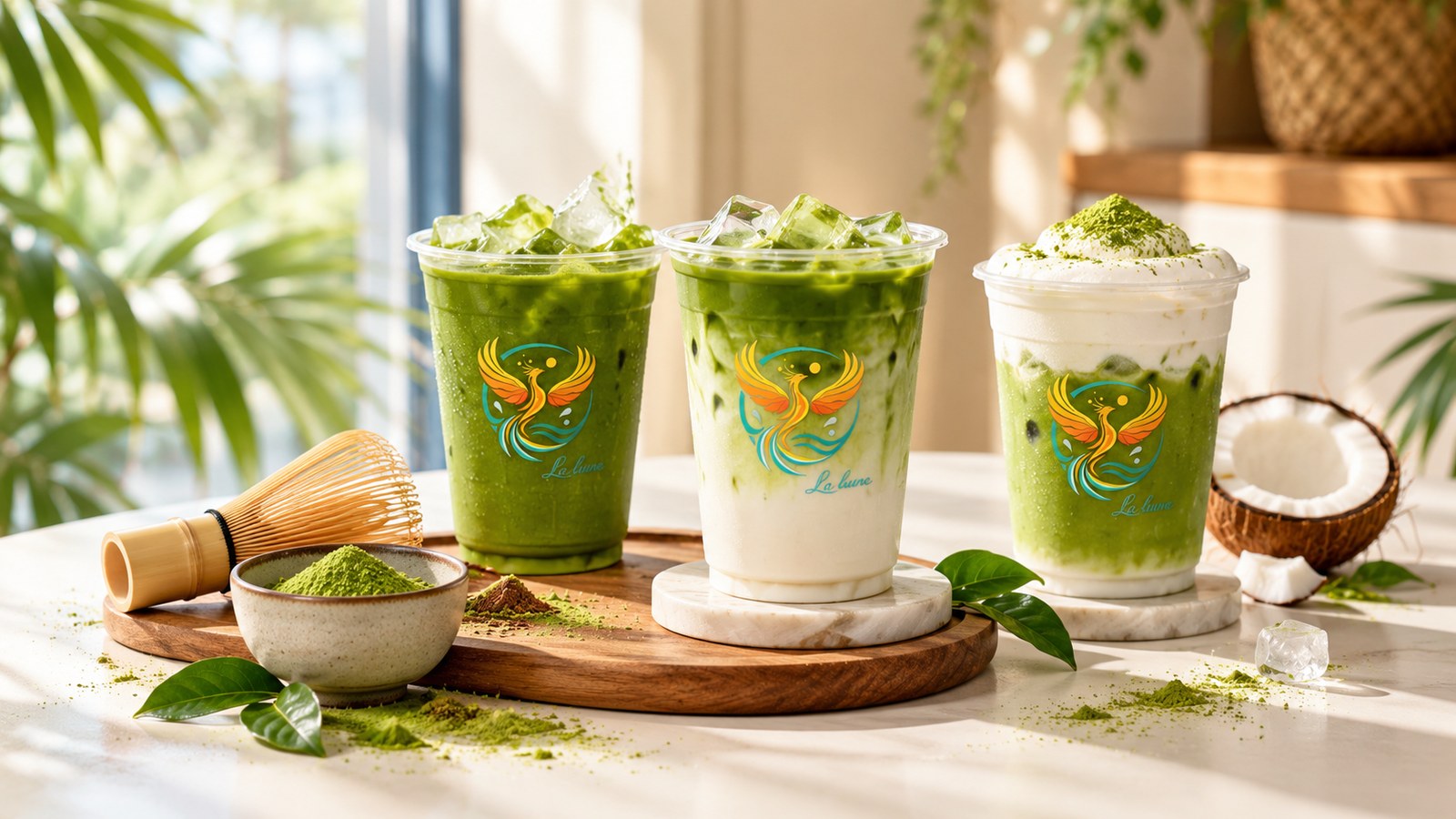 Matcha bei LaLuna Flow