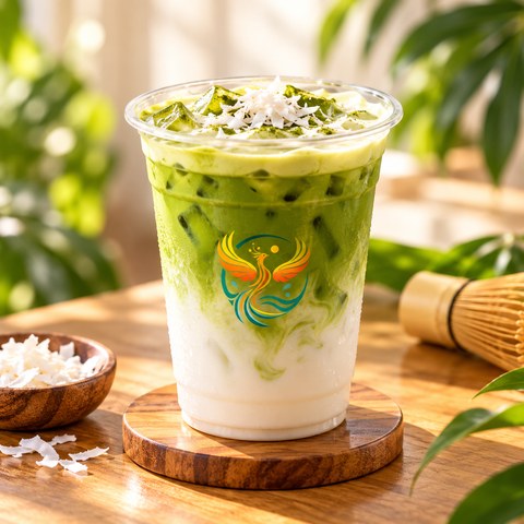 Coconut Matcha Cloud